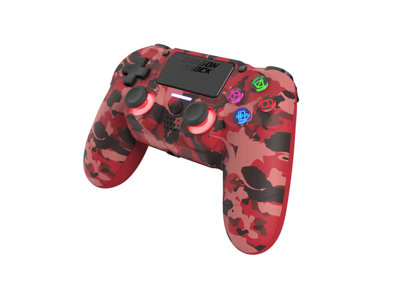 DRAGONSHOCK MIZAR WIRELESS CONTROLLER RED CAMO PS4, PC, MOBILE 5425025592906