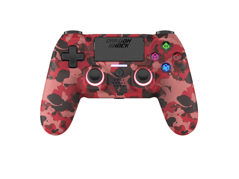 DRAGONSHOCK MIZAR WIRELESS CONTROLLER RED CAMO PS4, PC, MOBILE 5425025592906