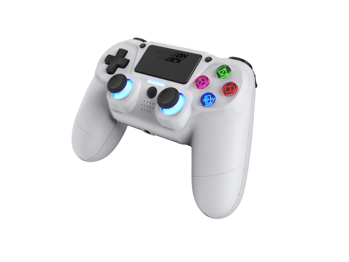 DRAGONSHOCK MIZAR WIRELESS CONTROLLER WHITE PS4, PC, MOBILE 5425025593095