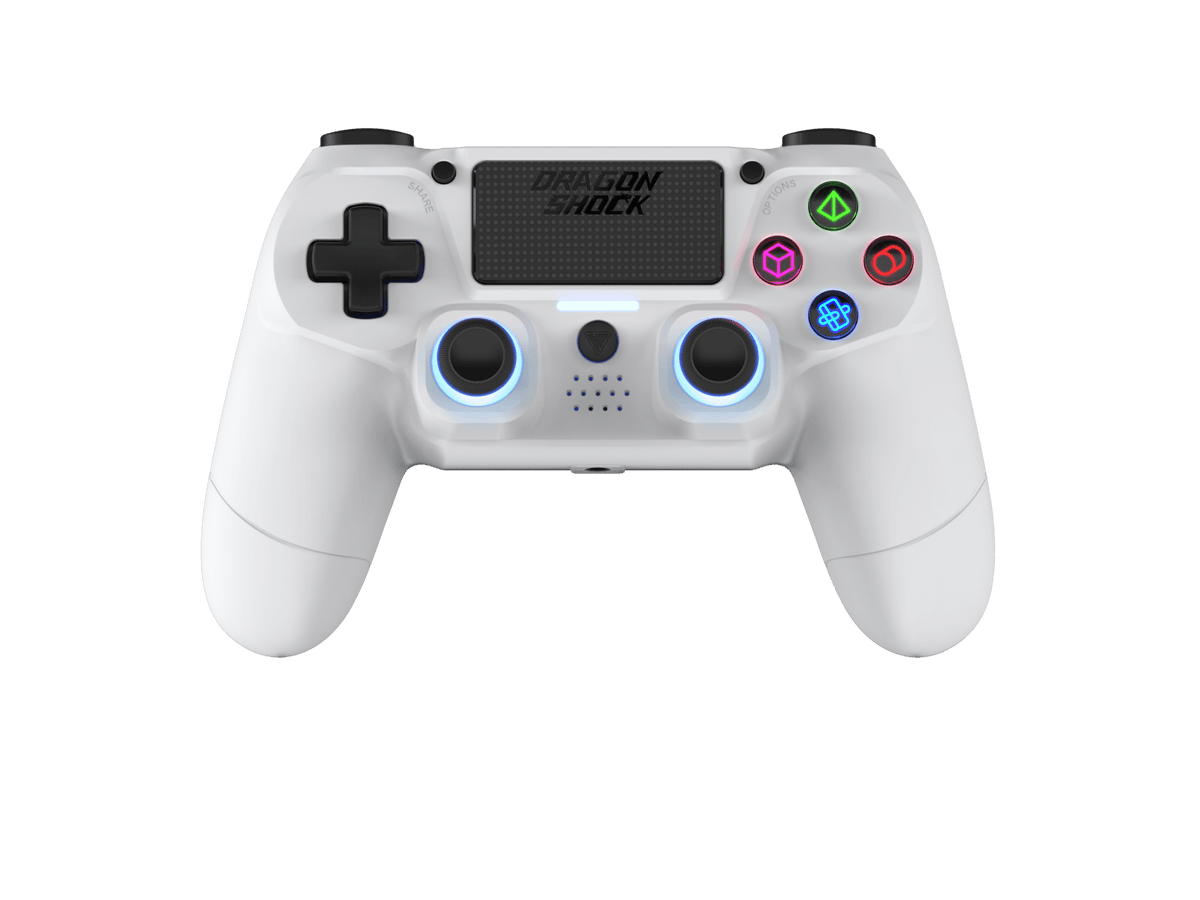 DRAGONSHOCK MIZAR WIRELESS CONTROLLER WHITE PS4, PC, MOBILE 5425025593095