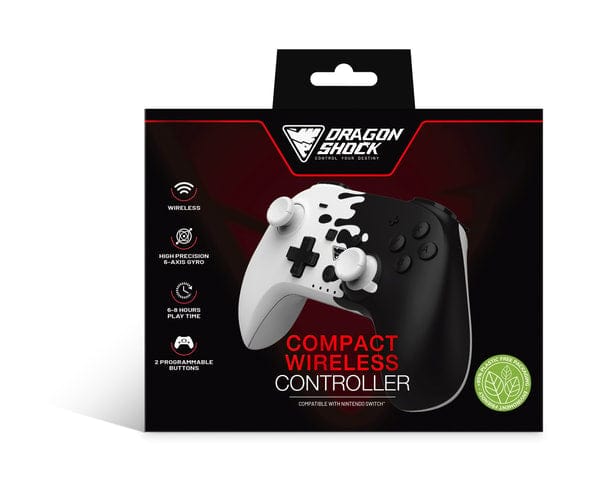 DRAGONSHOCK POPTOP WIRELESS CONTROLLER B&W SWITCH, PC, MOBILE 5425025593873