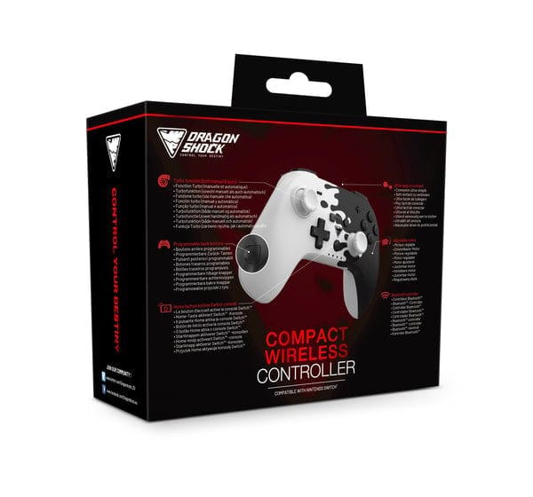 DRAGONSHOCK POPTOP WIRELESS CONTROLLER B&W SWITCH, PC, MOBILE 5425025593873