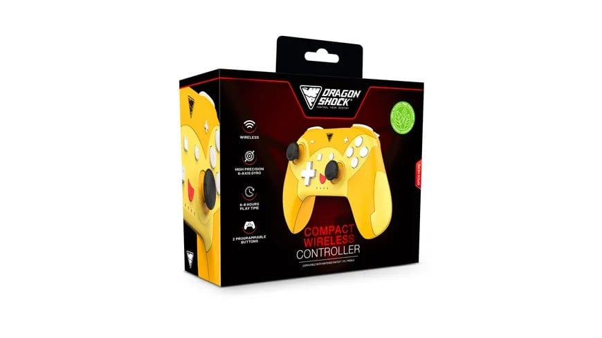 DRAGONSHOCK POPTOP WIRELESS CONTROLLER PIKA SWITCH, PC, MOBILE 5425025593019