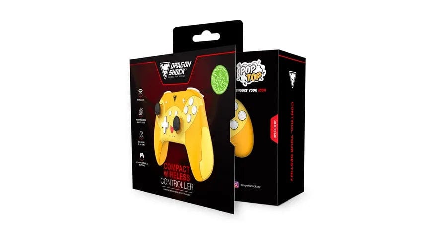 DRAGONSHOCK POPTOP WIRELESS CONTROLLER PIKA SWITCH, PC, MOBILE 5425025593019