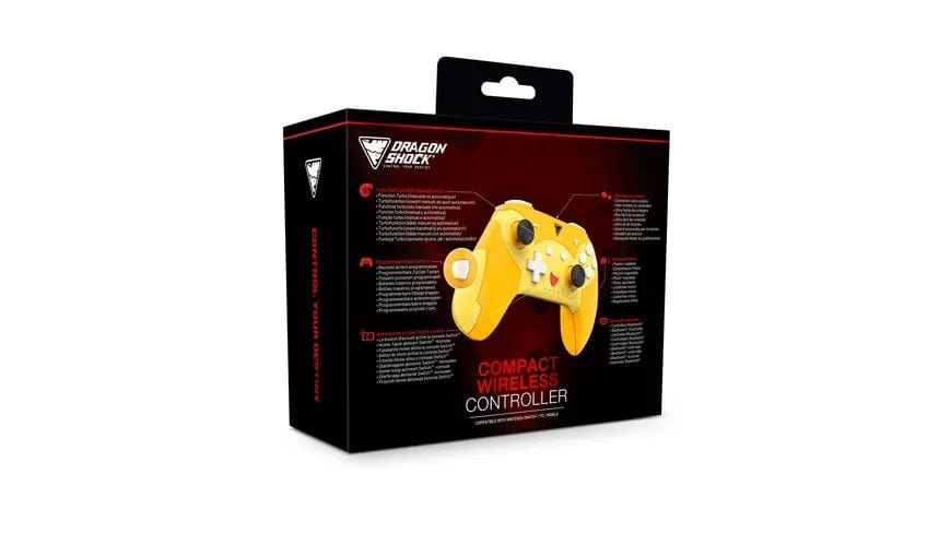 DRAGONSHOCK POPTOP WIRELESS CONTROLLER PIKA SWITCH, PC, MOBILE 5425025593019