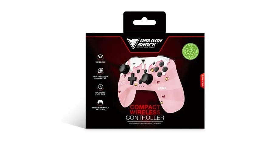 DRAGONSHOCK POPTOP WIRELESS CONTROLLER SWEET PINK SWITCH, PC, MOBILE 5425025593033