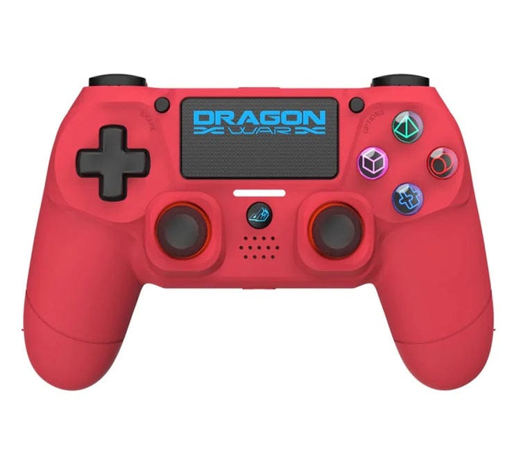 DRAGONWAR DRAGON SHOCK 4 WIRELESS CONTROLLER RED PS4, PC, MOBILE 5425025609833