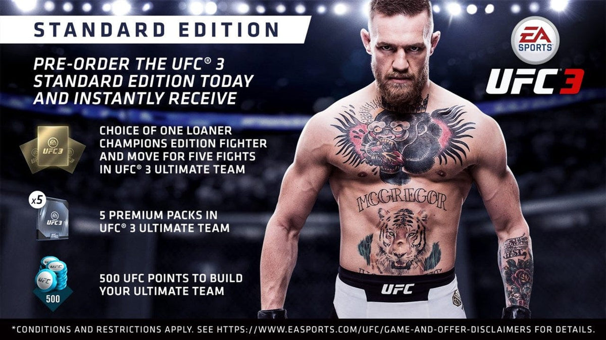 EA Sports UFC 3 (xbox one) 5030931121609