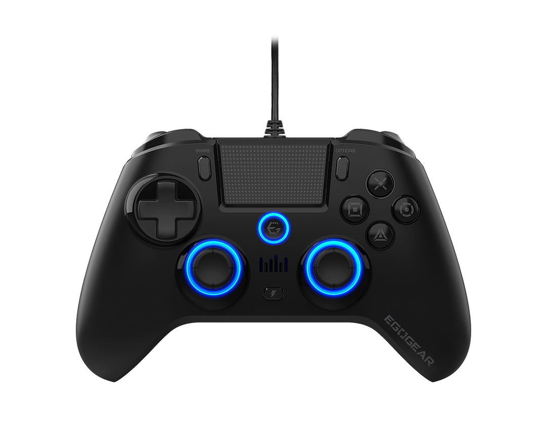 EGOGEAR SC10 RGB CONTROLLER BLACK PS4, PC, PS3 5425025592319