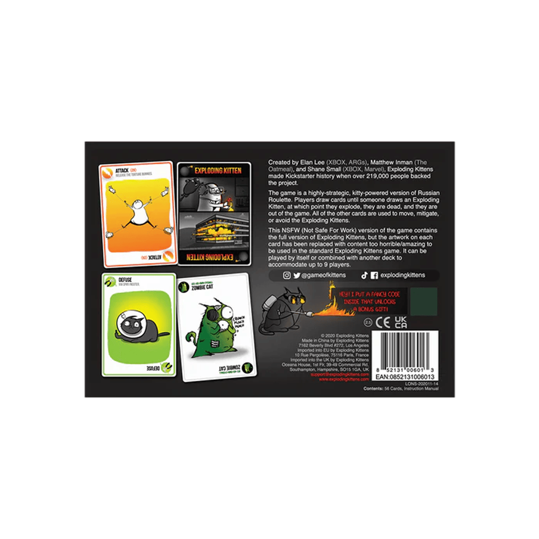 Exploding Kittens: NSFW Edition 852131006013