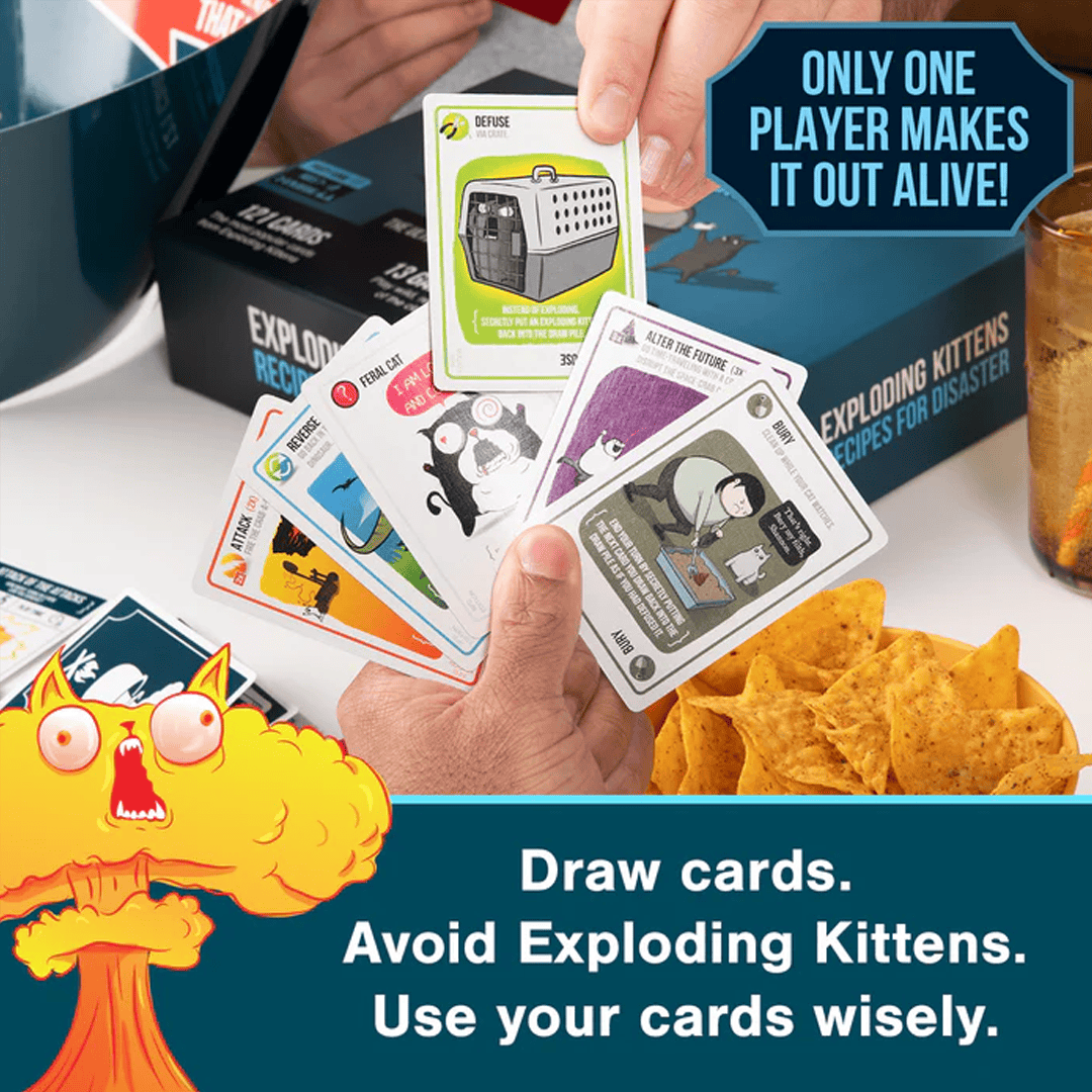 Exploding Kittens: Recipes For Disaster 852131006570