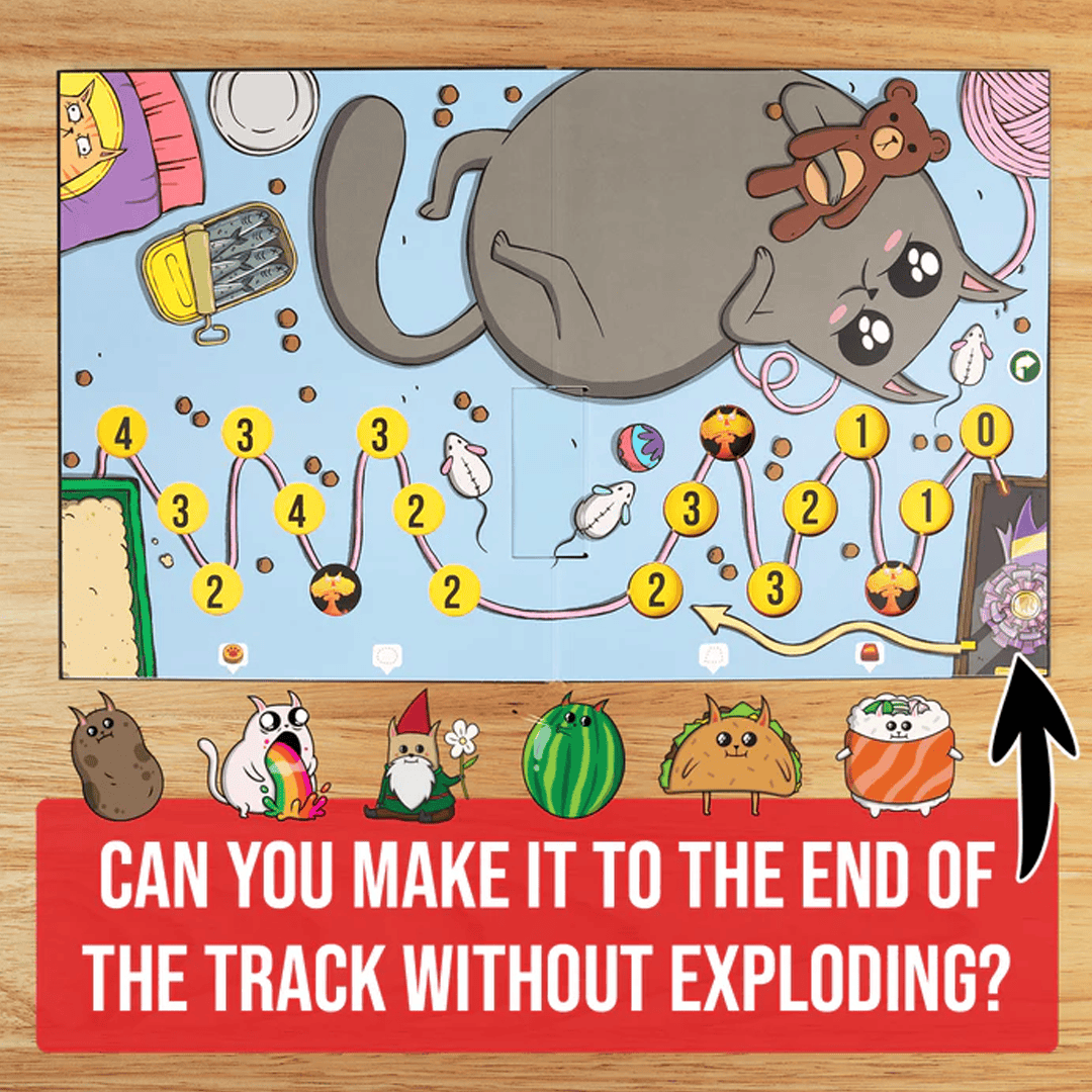Exploding Kittens: The Board Game 810083049090