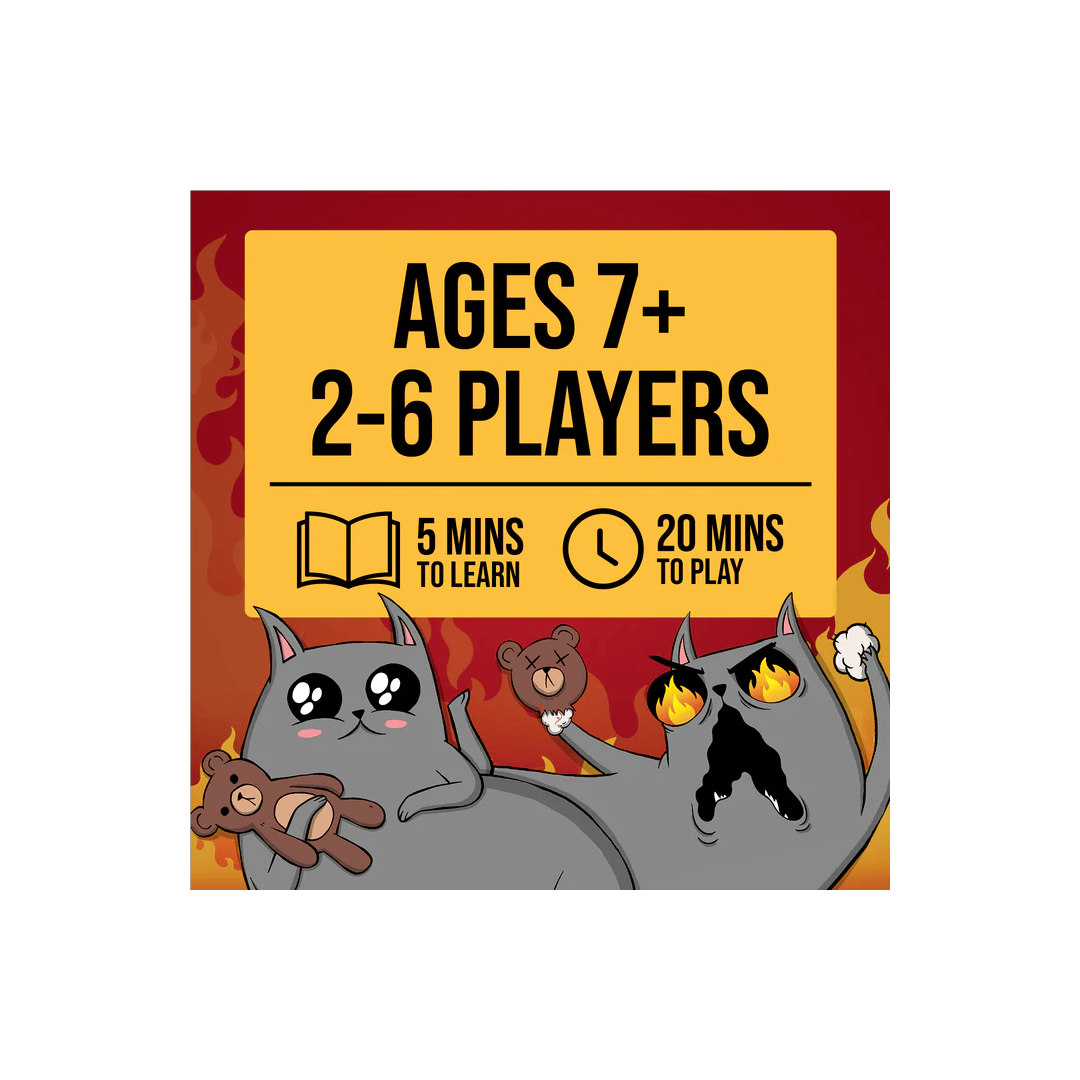 Exploding Kittens: The Board Game 810083049090