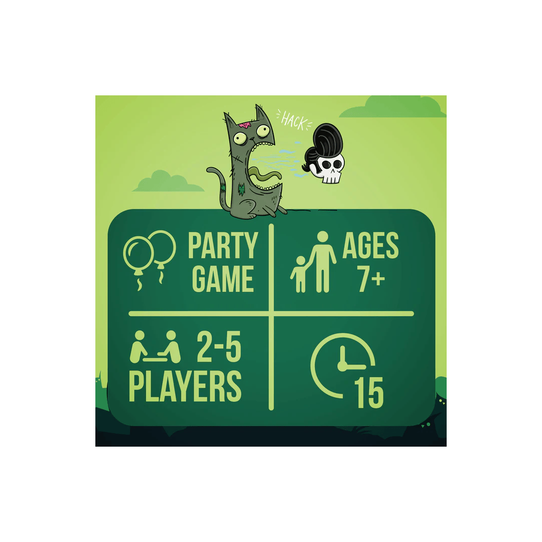 Exploding Kittens: Zombie Kittens 810083041933