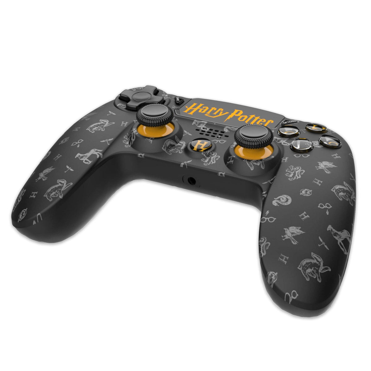 F&G HARRY POTTER - WIRELESS PS4 CONTROLLER - GRYFFINDOR - BLACK 3760178625180