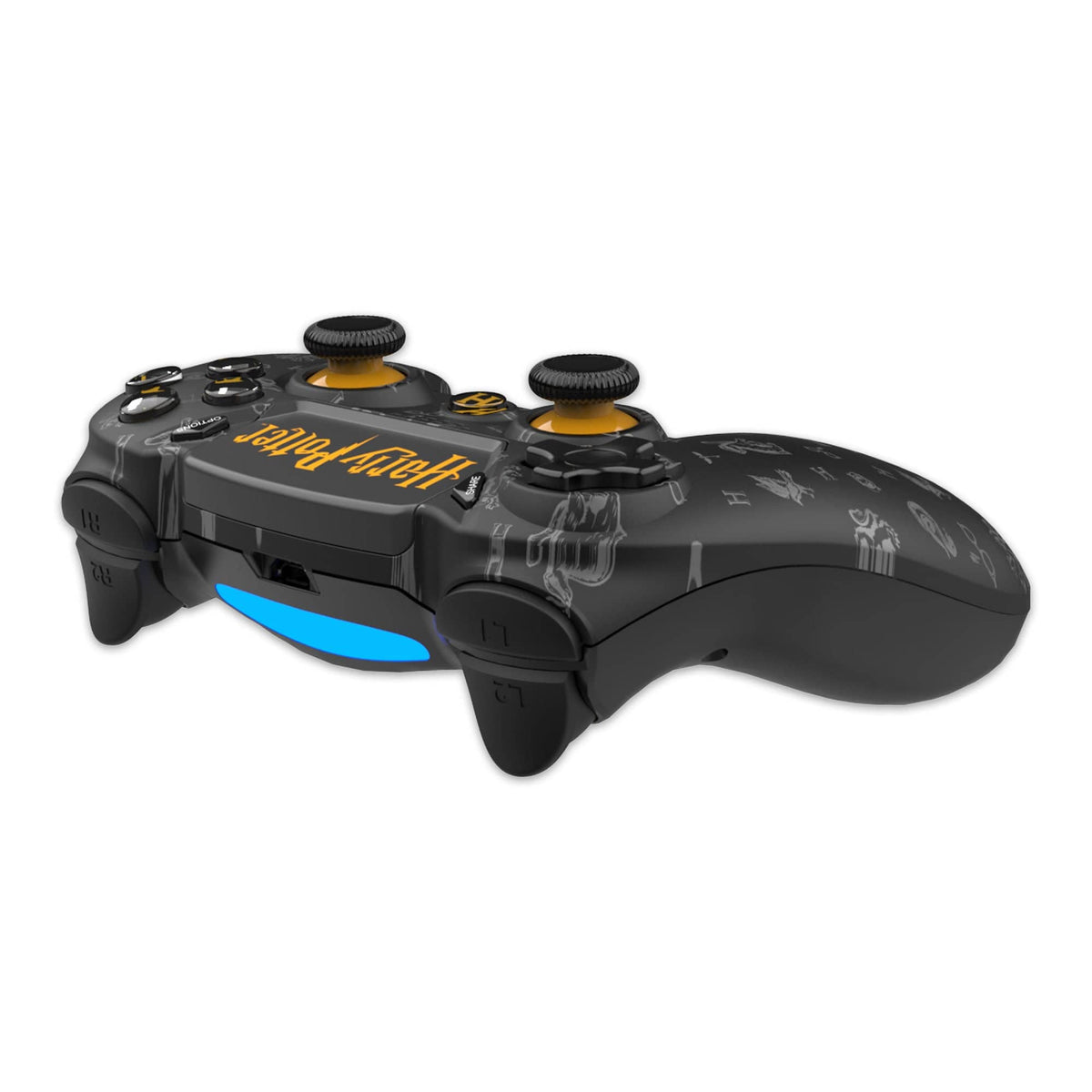 F&G HARRY POTTER - WIRELESS PS4 CONTROLLER - GRYFFINDOR - BLACK 3760178625180