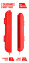 F&G JOY-CON HAND WRIST STRAP - 1 PAIR RED 3760178627764