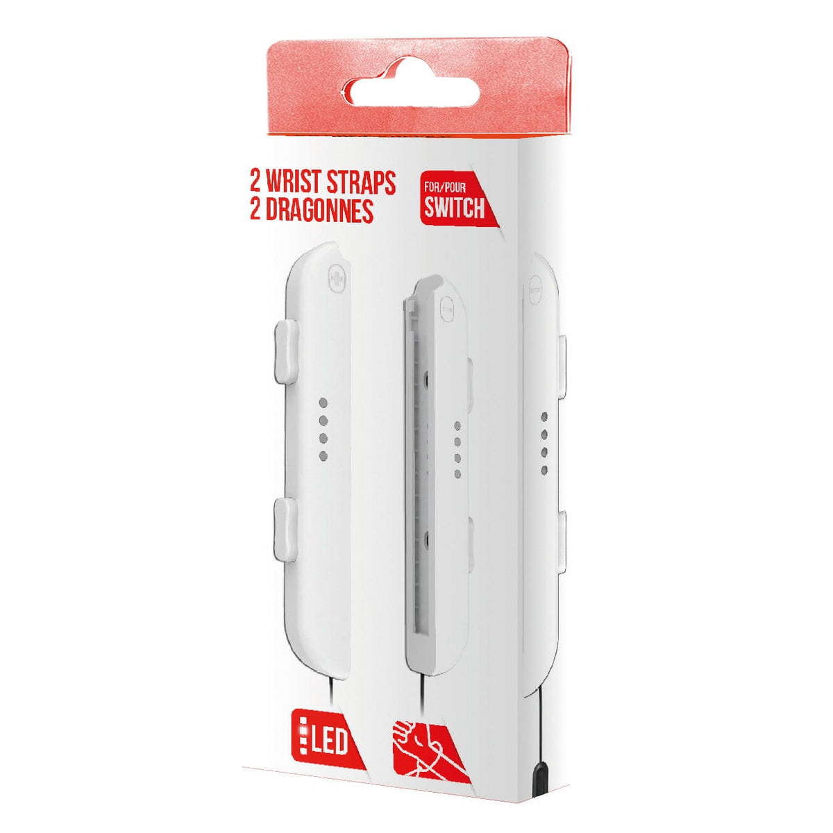 F&G JOY-CON HAND WRIST STRAP - 1 PAIR WHITE 3760178621250