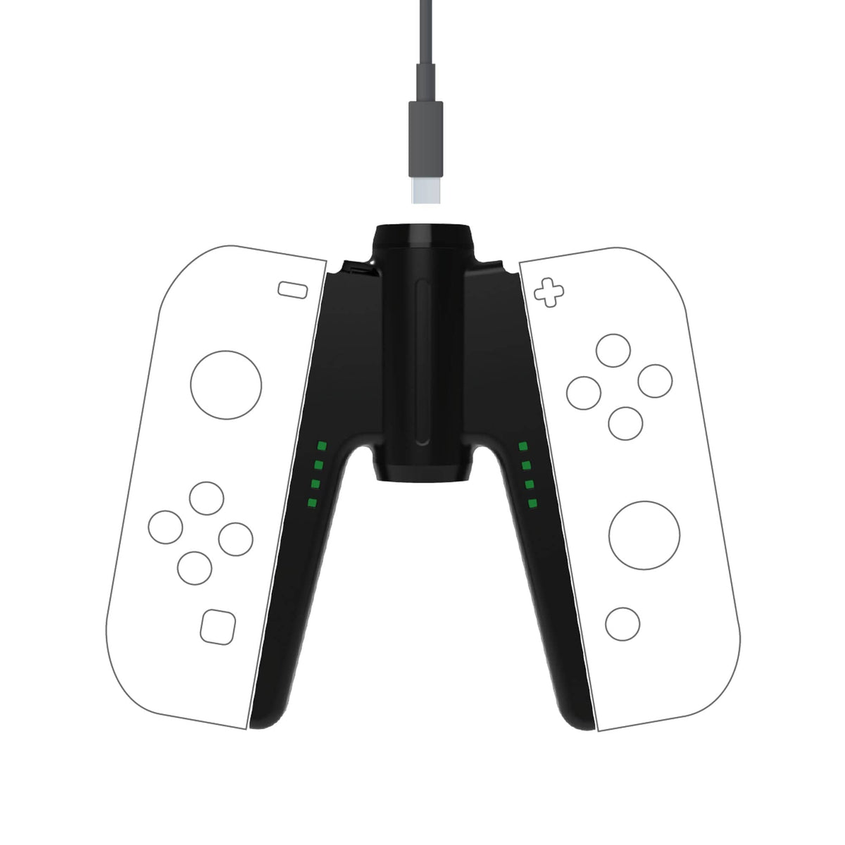 F&G JOY-CONS CHARGING BASE 2 GRIP WITH 2.5M CABLE 3760178620017