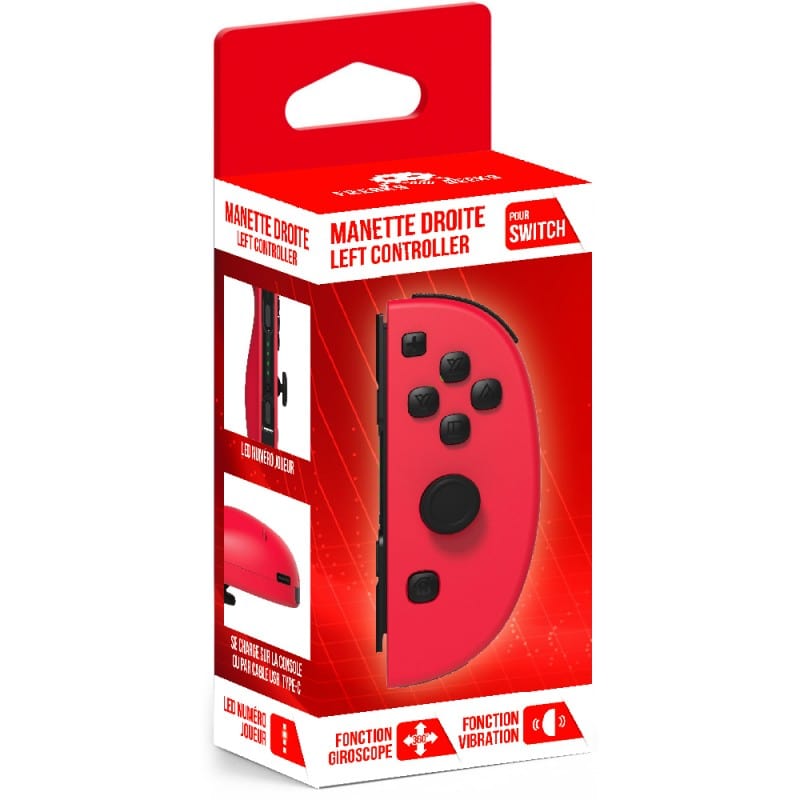 F&G WIRELESS JOY-CON FOR NINTENDO SWITCH RIGHT RED 3760178627740