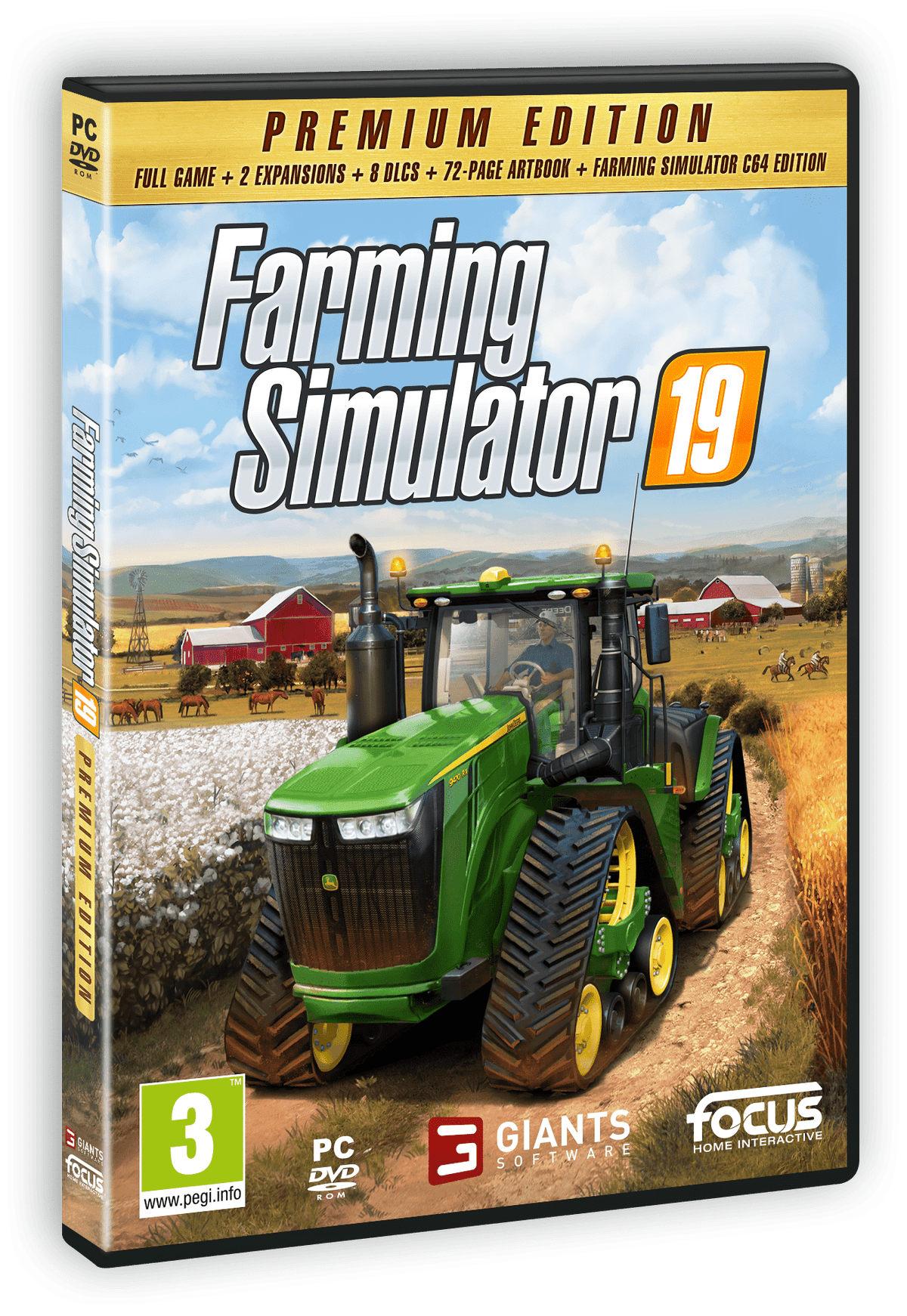 Farming Simulator 19 - Premium Edition (PC) - DAMAGED BOX 3200000001992