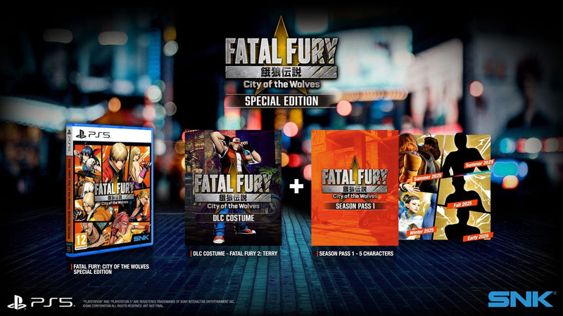 Fatal Fury: City Of The Wolves - Special Edition (Playstation 5) 4964808153138