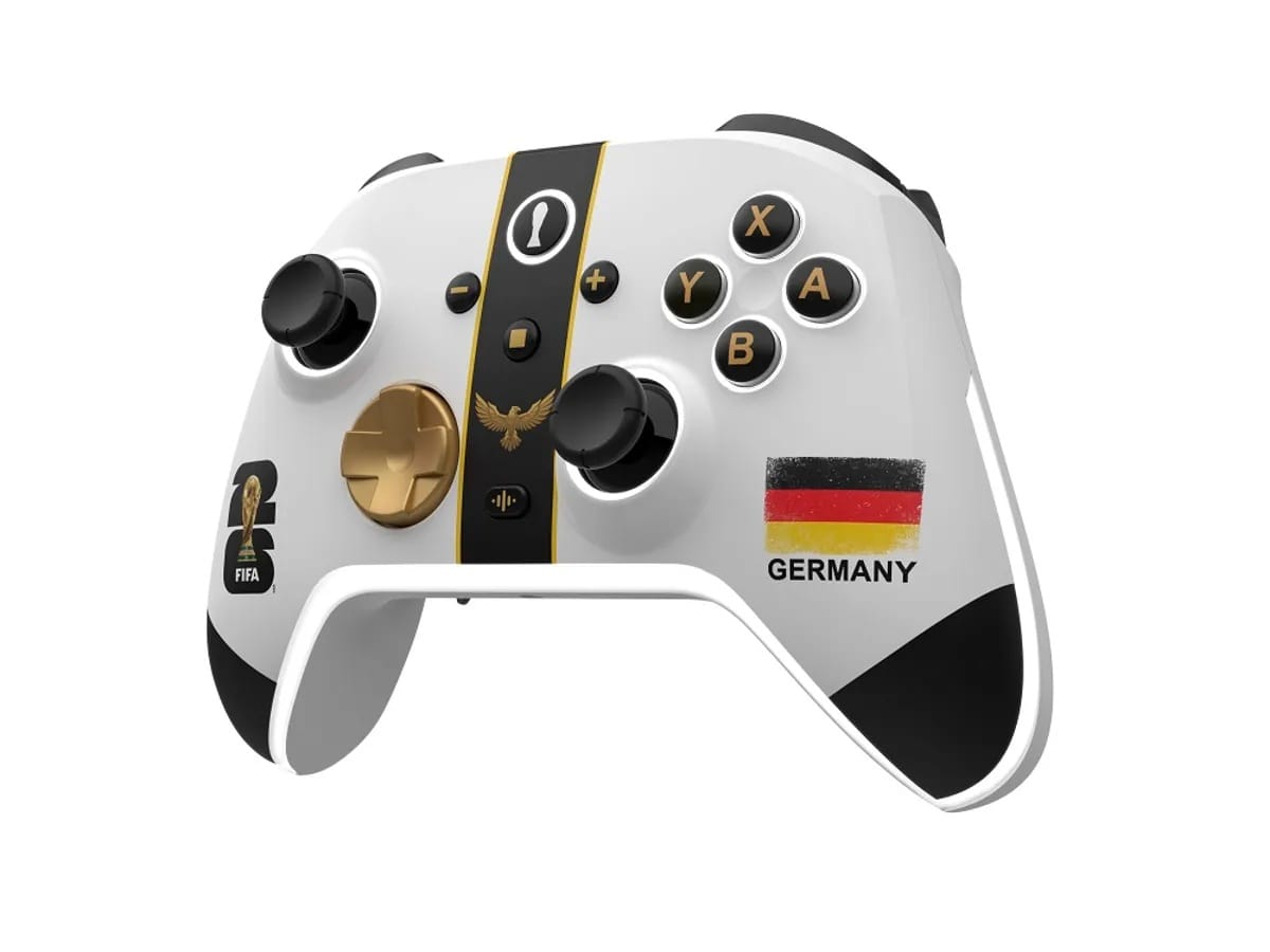 FIFA WORLDCUP 26 - AURORA+ WIRELESS CONTROLLER SWITCH 1 & 2/PC/MOBILE - GERMANY 5061111810143
