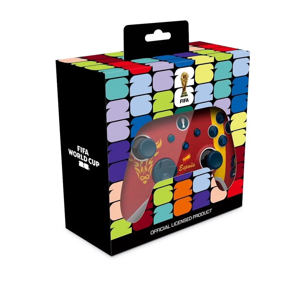 FIFA WORLDCUP 26 - AURORA+ WIRELESS CONTROLLER SWITCH 1 & 2/PC/MOBILE - SPAIN 5061111810099