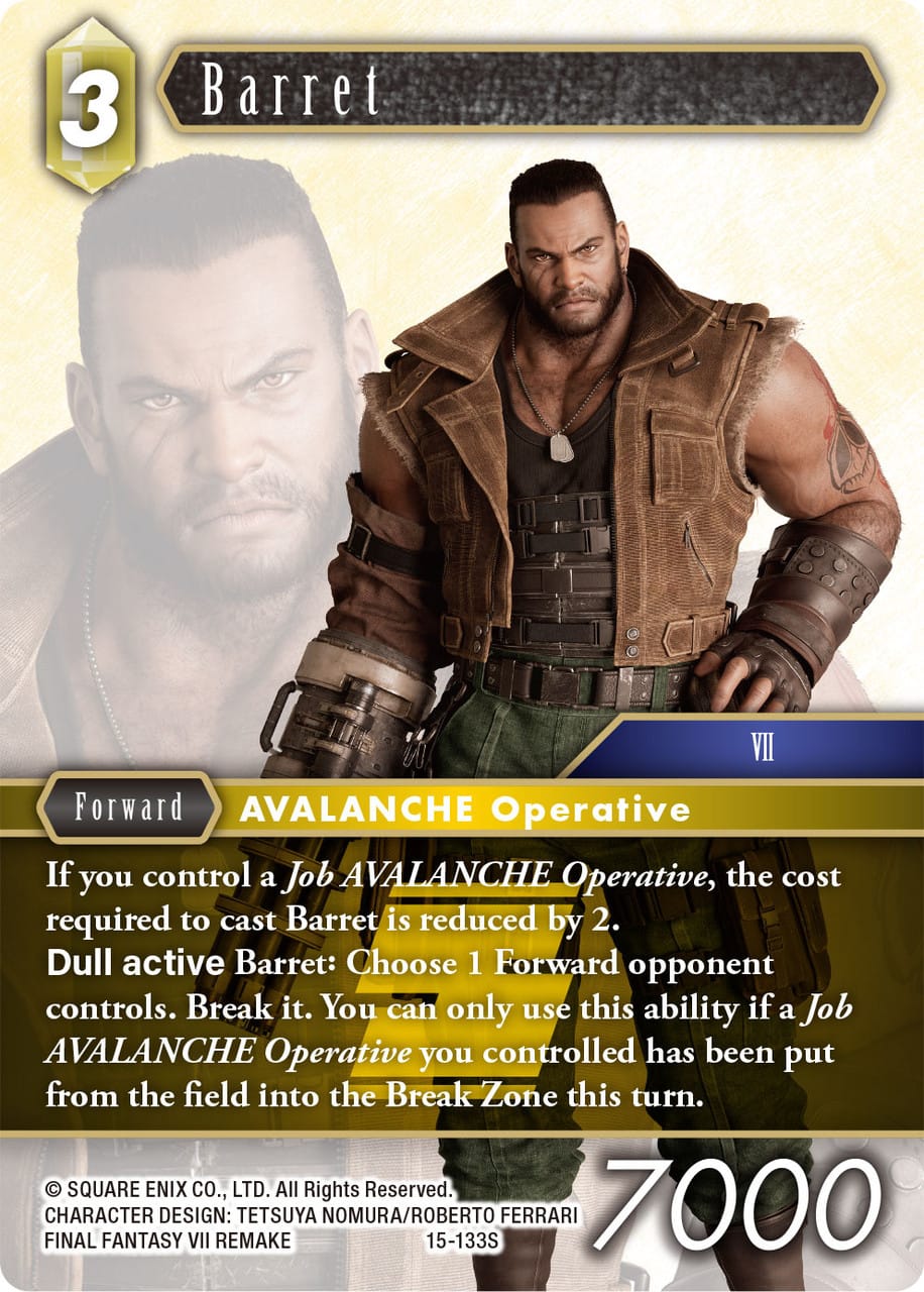 FINAL FANTASY TCG: FFVII Remake Avalanche Vs Shinra - Two-player Starter Set 4988601355803