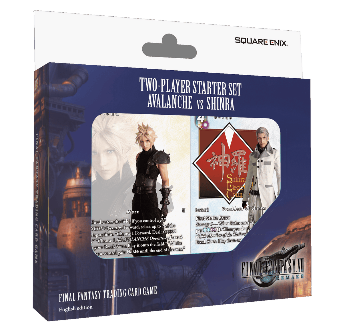 FINAL FANTASY TCG: FFVII Remake Avalanche Vs Shinra - Two-player Starter Set 4988601355803