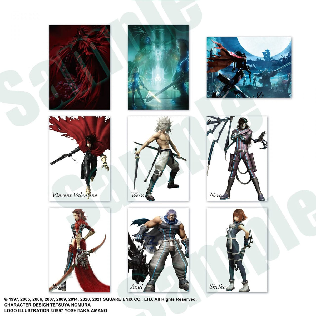 FINAL FANTASY VII ANNIVERSARY ART MUSEUM DIGITAL CARD PLUS - DISPLAY - ENG 4988601369008