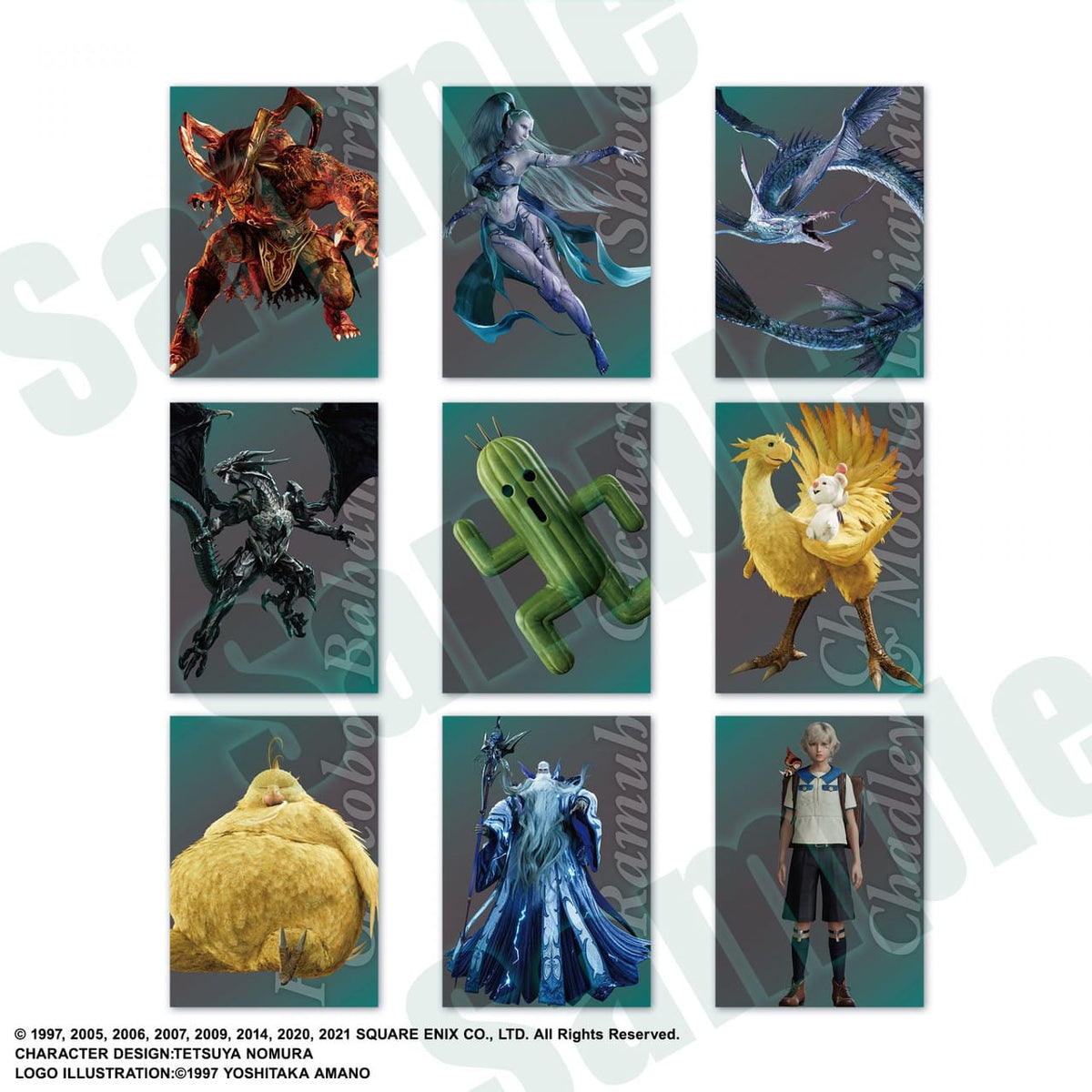 FINAL FANTASY VII ANNIVERSARY ART MUSEUM DIGITAL CARD PLUS - DISPLAY - ENG 4988601369008