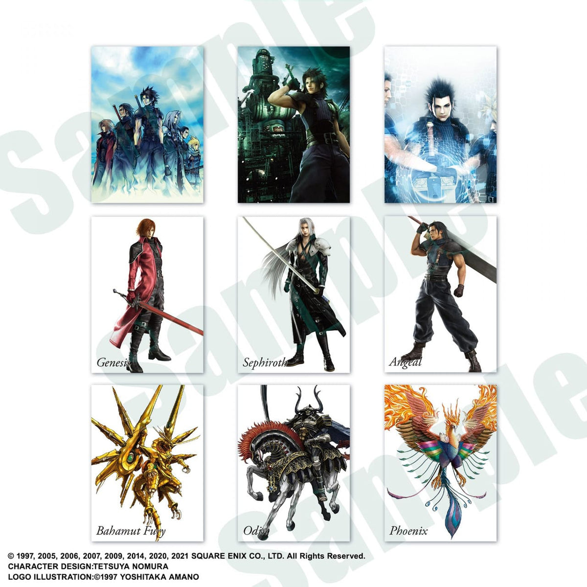 FINAL FANTASY VII ANNIVERSARY ART MUSEUM DIGITAL CARD PLUS - DISPLAY - ENG 4988601369008