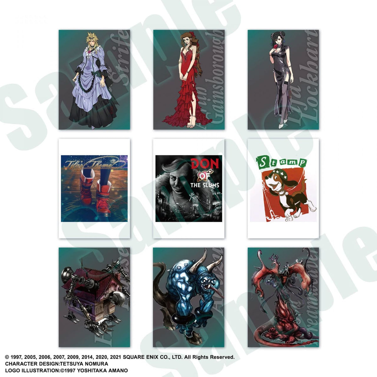 FINAL FANTASY VII ANNIVERSARY ART MUSEUM DIGITAL CARD PLUS - DISPLAY - ENG 4988601369008
