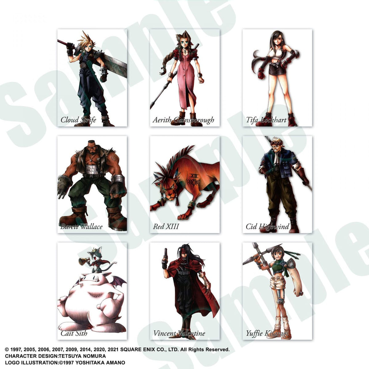 FINAL FANTASY VII ANNIVERSARY ART MUSEUM DIGITAL CARD PLUS - DISPLAY - ENG 4988601369008