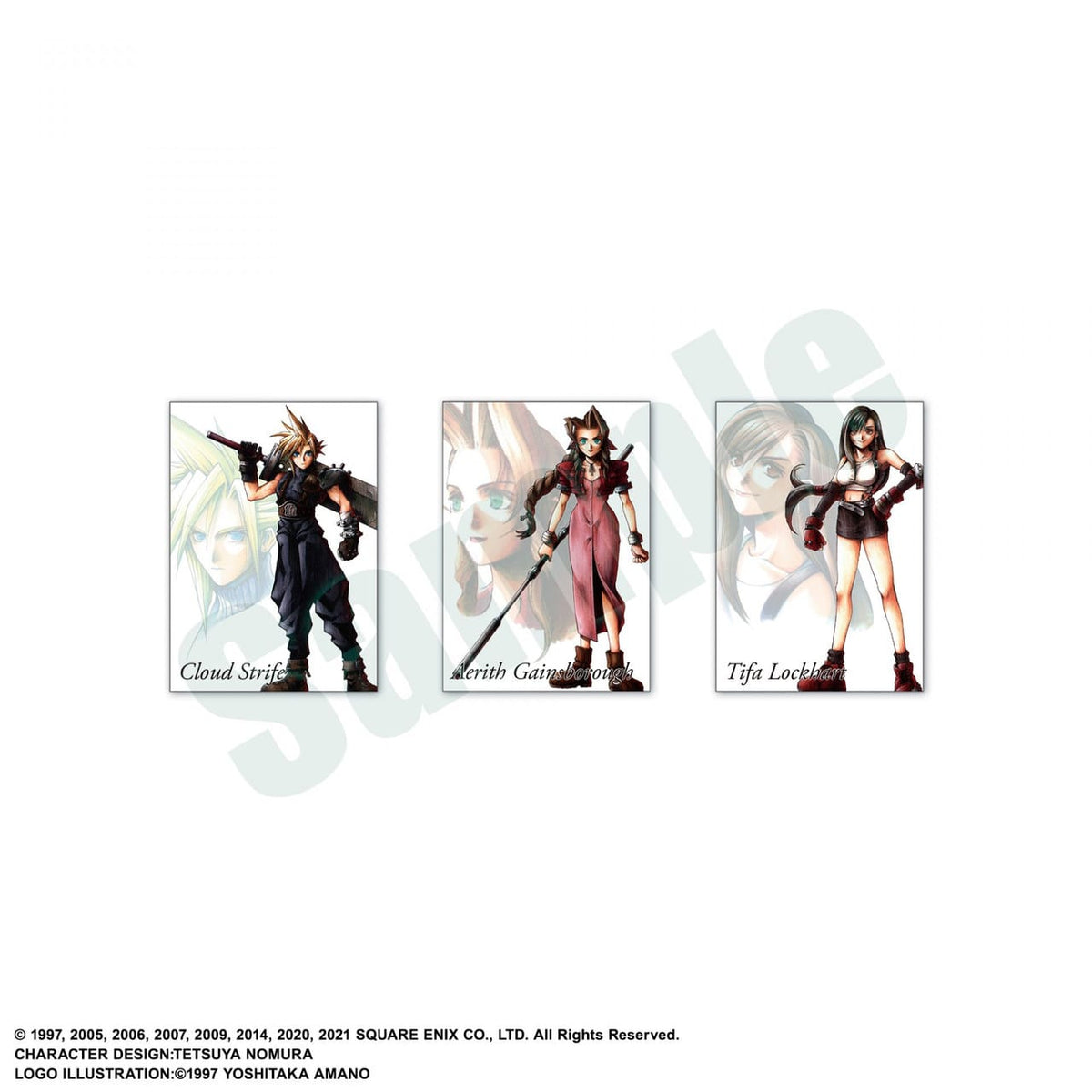FINAL FANTASY VII ANNIVERSARY ART MUSEUM DIGITAL CARD PLUS - DISPLAY - ENG 4988601369008