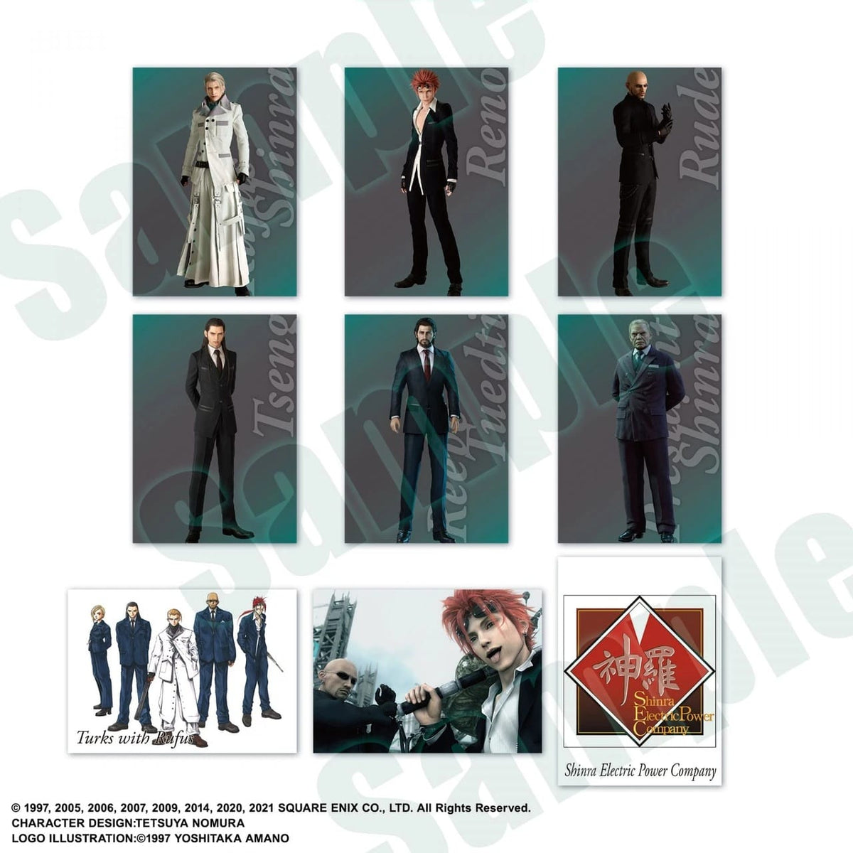 FINAL FANTASY VII ANNIVERSARY ART MUSEUM DIGITAL CARD PLUS - DISPLAY - ENG 4988601369008