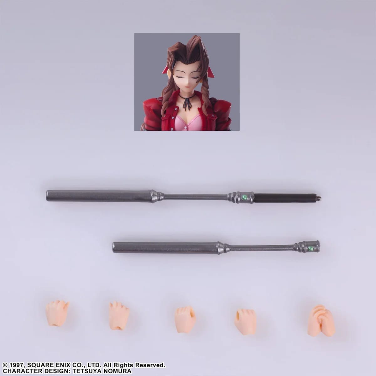 FINAL FANTASY VII BRING ARTS ACTION FIGURE - AERITH GAINSBOROUGH 4988601366311
