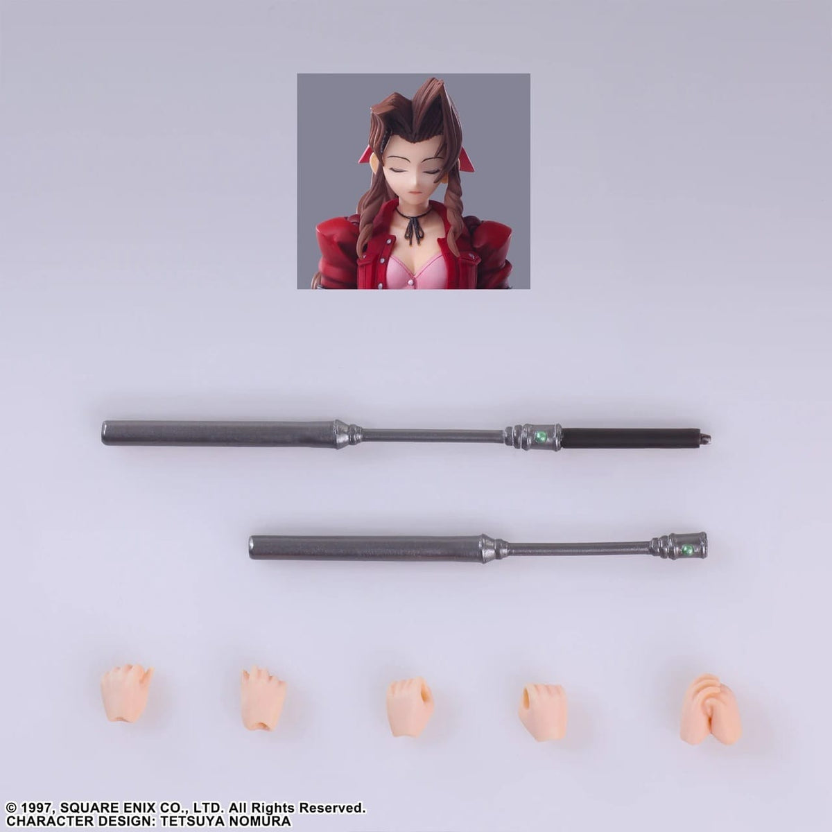 FINAL FANTASY VII BRING ARTS ACTION FIGURE AERITH GAINSBOROUGH DIGITAL PLUS EDITION 4988601368803