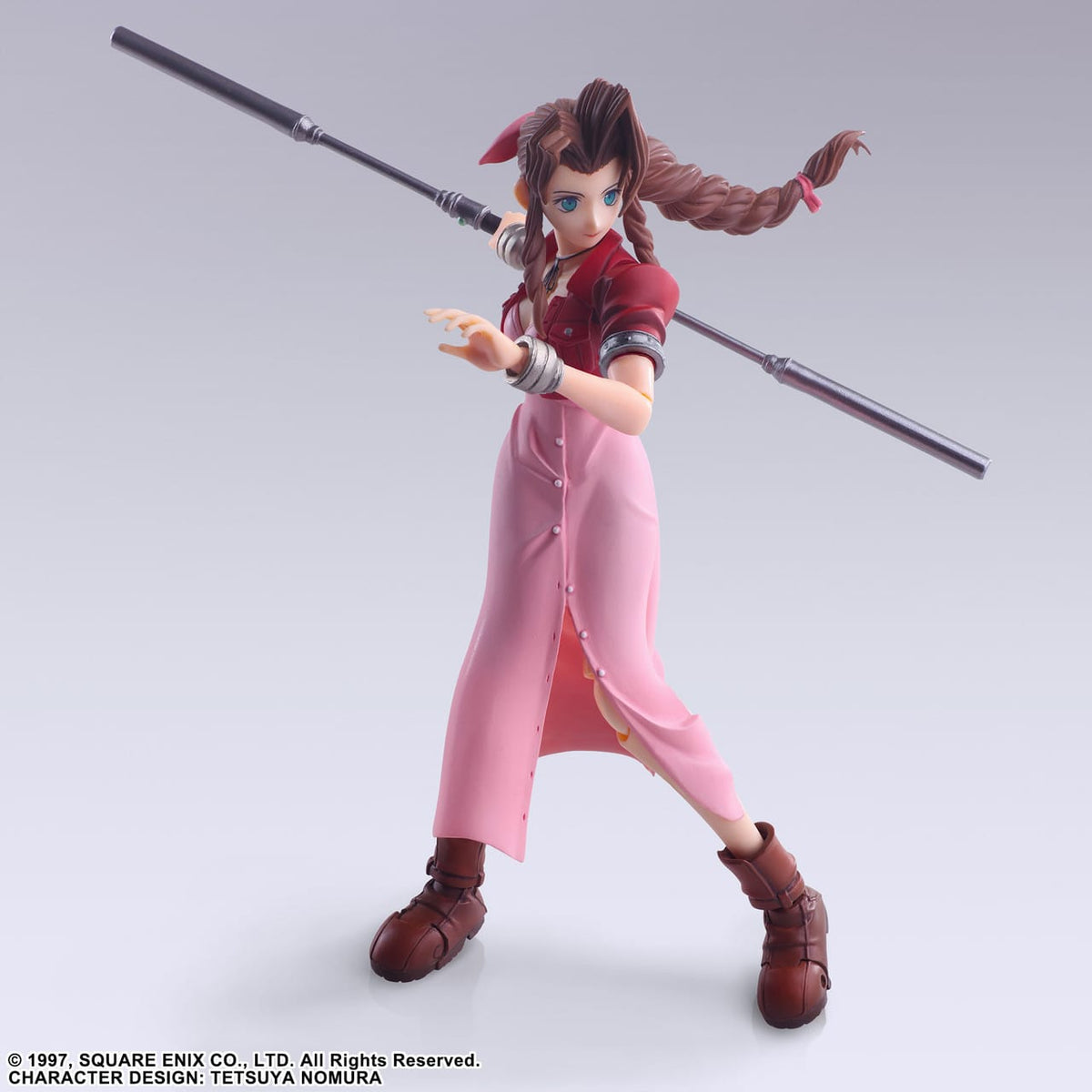 FINAL FANTASY VII BRING ARTS ACTION FIGURE AERITH GAINSBOROUGH DIGITAL PLUS EDITION 4988601368803