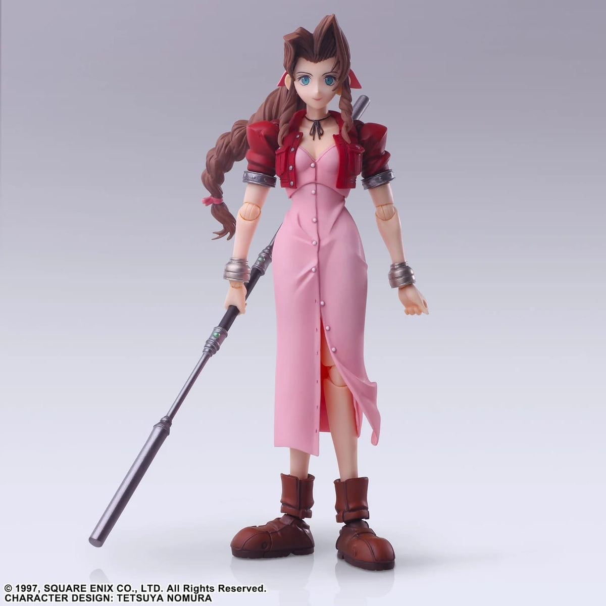 FINAL FANTASY VII BRING ARTS ACTION FIGURE AERITH GAINSBOROUGH DIGITAL PLUS EDITION 4988601368803
