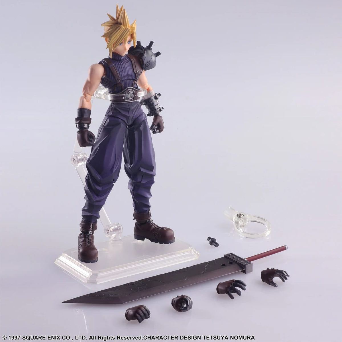 FINAL FANTASY VII BRING ARTS ACTION FIGURE - CLOUD STRIFE DIGITAL PLUS EDITION 4988601367752