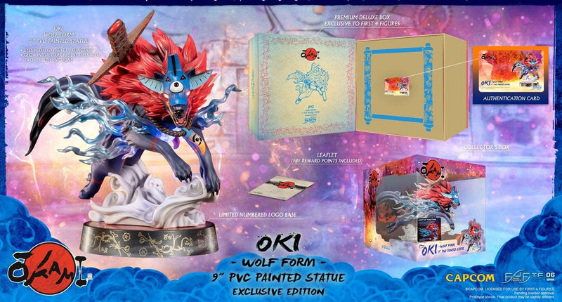 FIRST4FIGURES - OKAMI (OKI - WOLF FORM) PVC /FIGURES 5060316623169