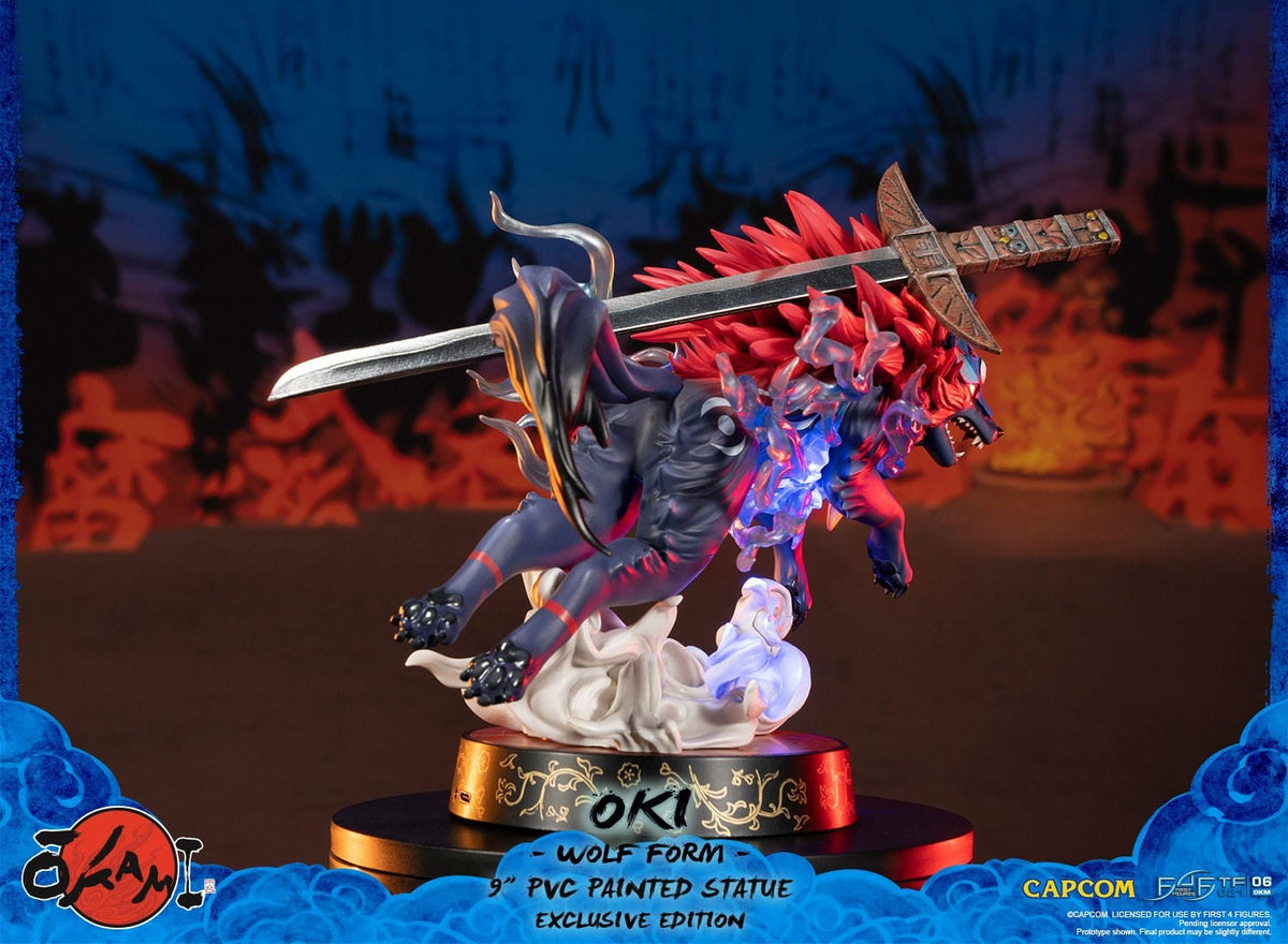 FIRST4FIGURES - OKAMI (OKI - WOLF FORM) PVC /FIGURES 5060316623169