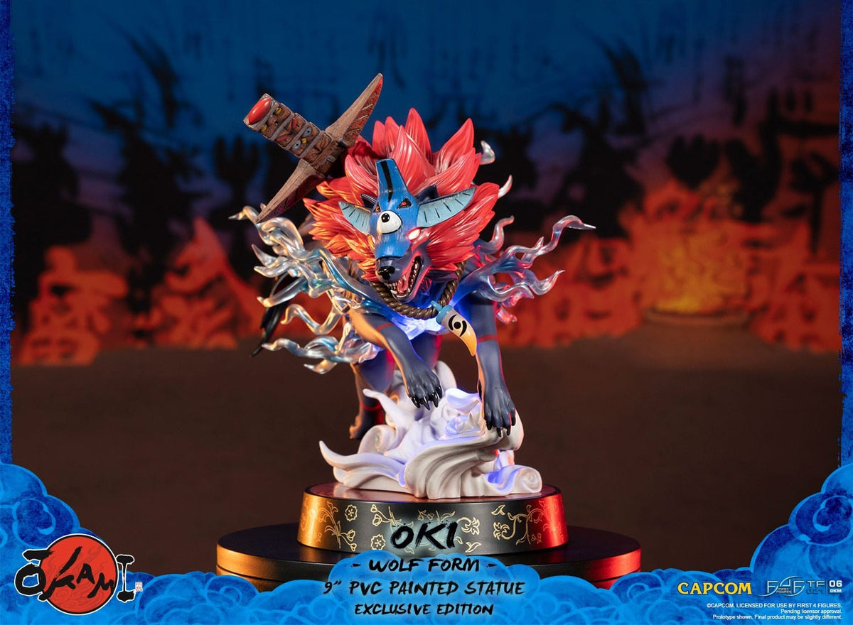 FIRST4FIGURES - OKAMI (OKI - WOLF FORM) PVC /FIGURES 5060316623169