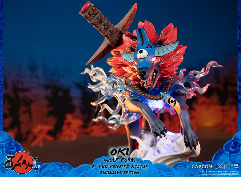 FIRST4FIGURES - OKAMI (OKI - WOLF FORM) PVC /FIGURES 5060316623169