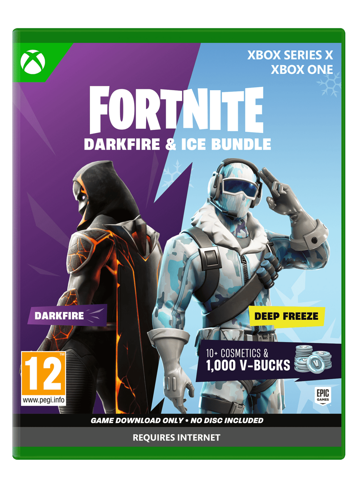 Fortnite - Darkfire & Ice Bundle (XBOX) 5056635617347
