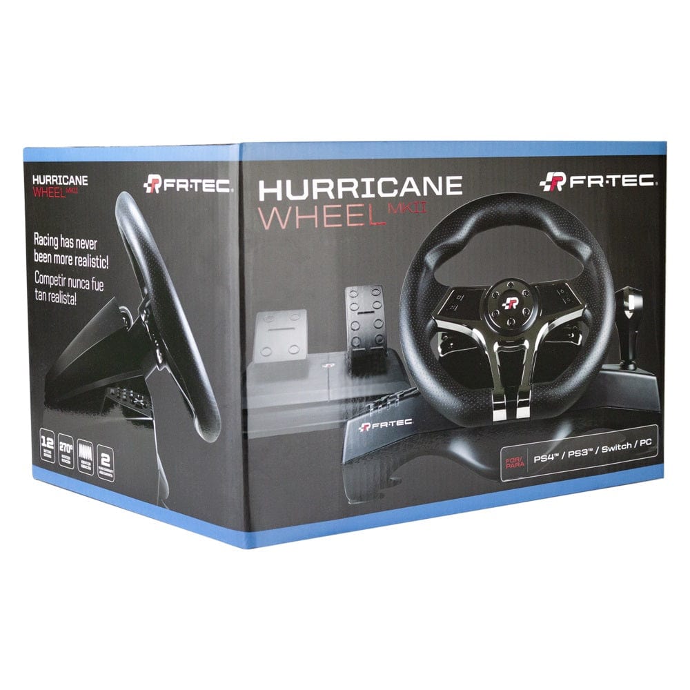FR-TEC HURRICANE MKII STEERING WHEEL PC, PS4, PS3, SWITCH 8436563092251