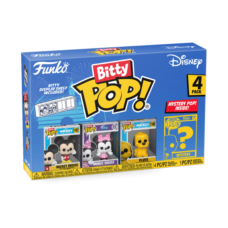 FUNKO BITTY POP: DISNEY - MICKEY 4PK 889698713191