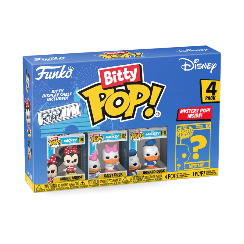 FUNKO BITTY POP: DISNEY - MINNIE 4PK 889698713207